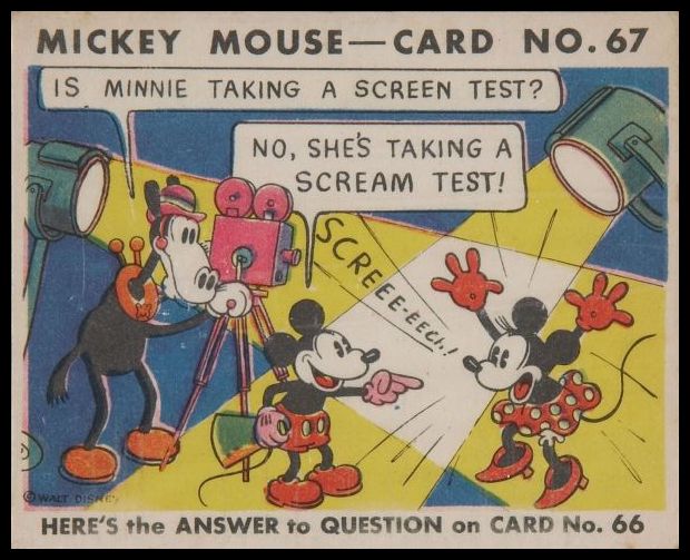 67 Is Minnie Taking A Screen Test
